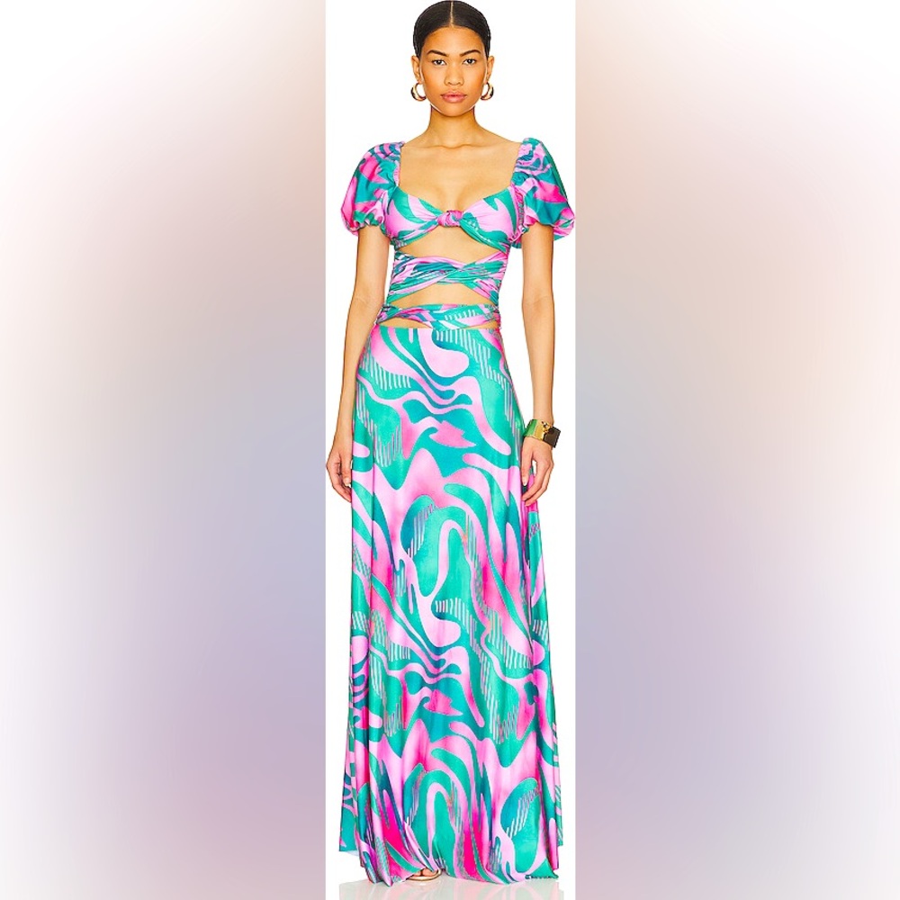 Agua Bendita X Revolve Bali Dress